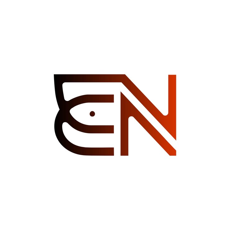 Vector ikon perusahaan minimalis modern alfabet abstrak logo ruang negatif monogram abadi simbol vektor
