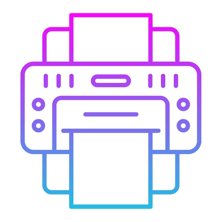 Vector ikon printer