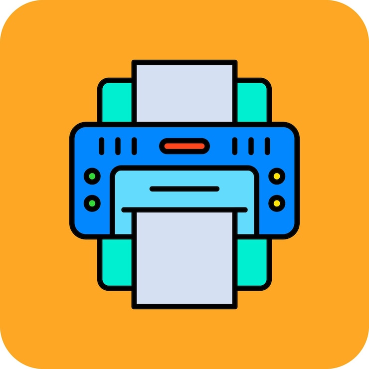 Vector ikon printer