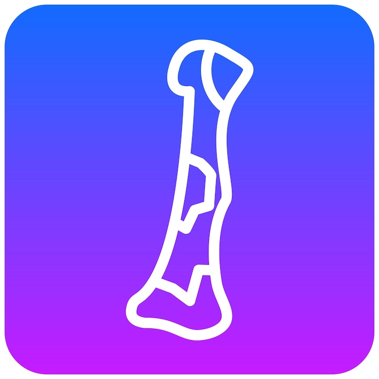 Vector ikon ulna