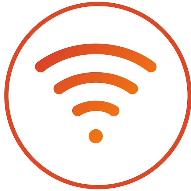 Ikon Wifi Gaya Desain Vektor