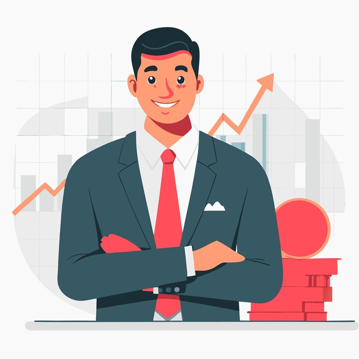Vector illustrated overview of essential investing concepts for beginners