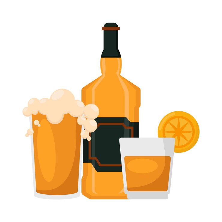 Vector illustration of drink