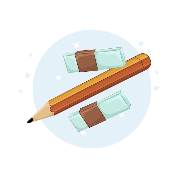 illustration of eraser