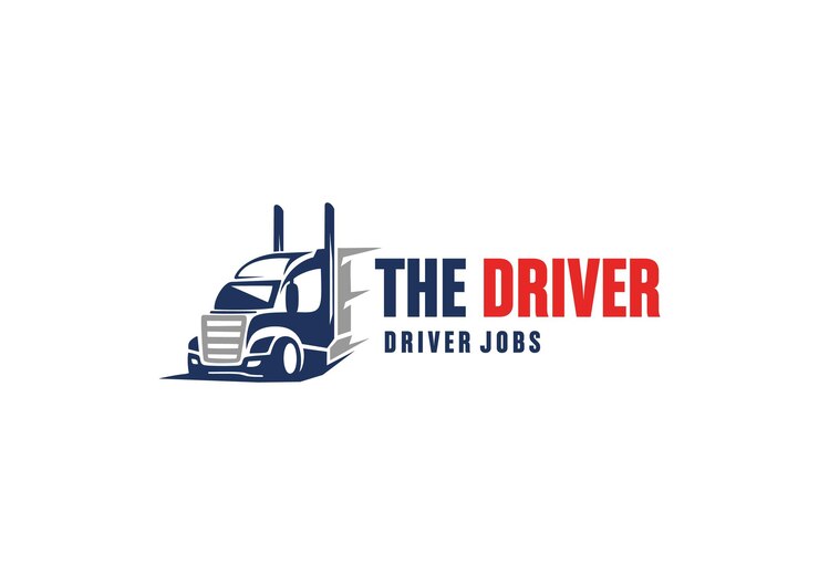 Vector illustration of head of a large truck for transporting heavy goods containing containers logo design