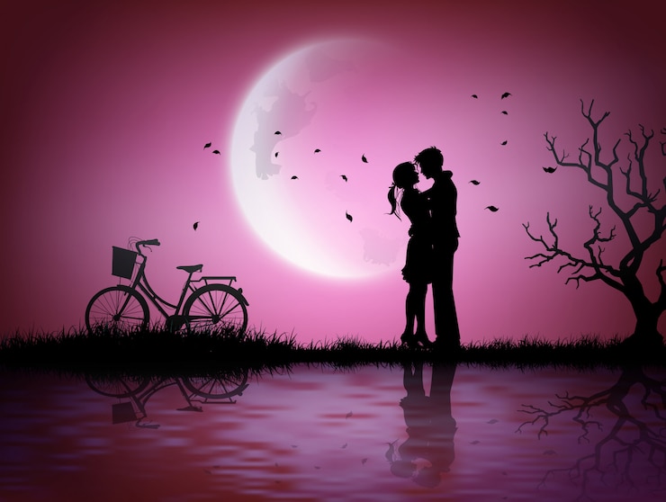 Vector illustration of love and valentine's day .