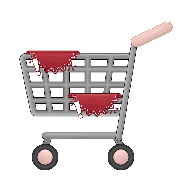 Vector illustration of price tag