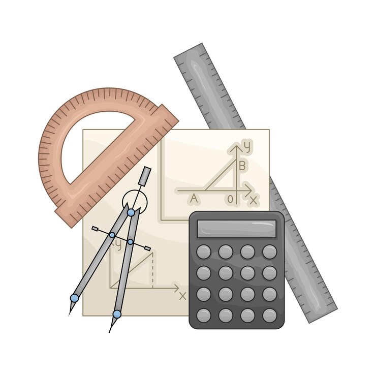 Vector illustration of ruler