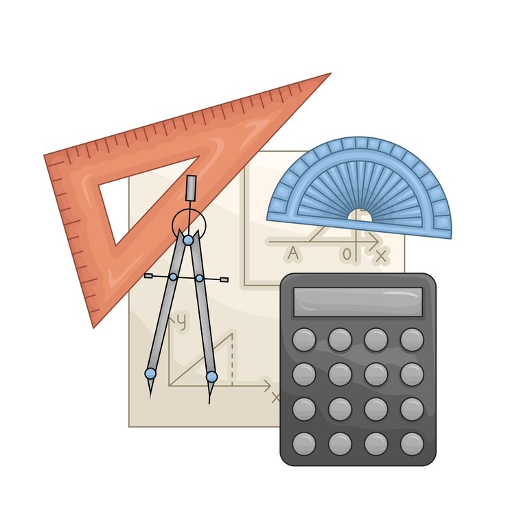 Vector illustration of ruler