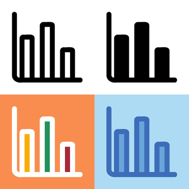Illustration vector graphic of Chart Icon Perfect for user interface new application etc