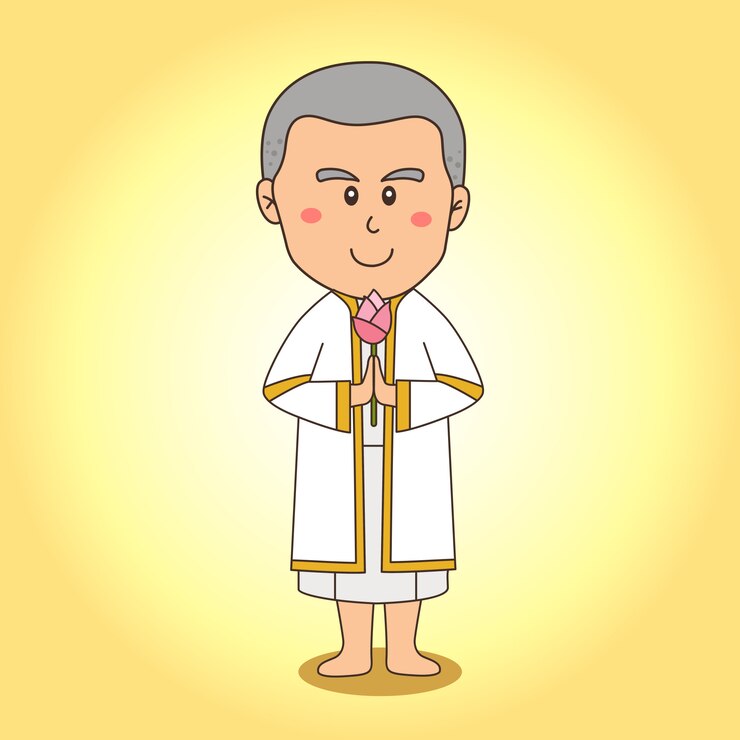 Vector illustrator of ordained