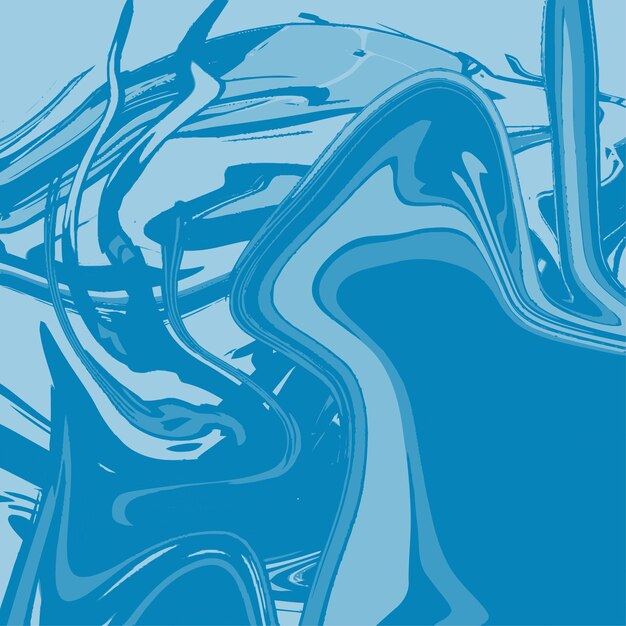 Ilustrasi desain liquid