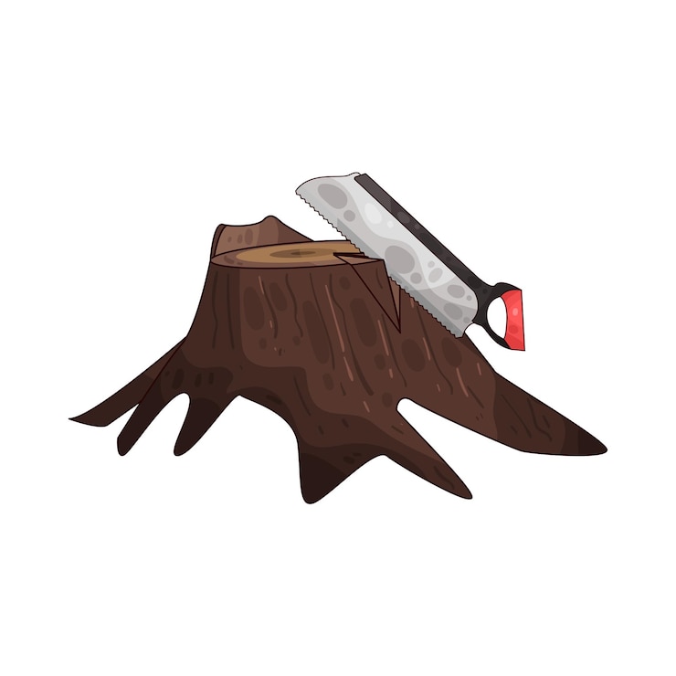 Vector ilustrasi gergaji