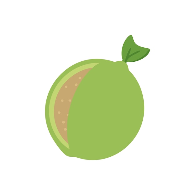 Ilustrasi konsep buah segar