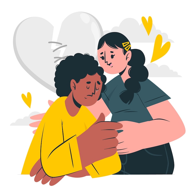 Vector ilustrasi konsep dukungan