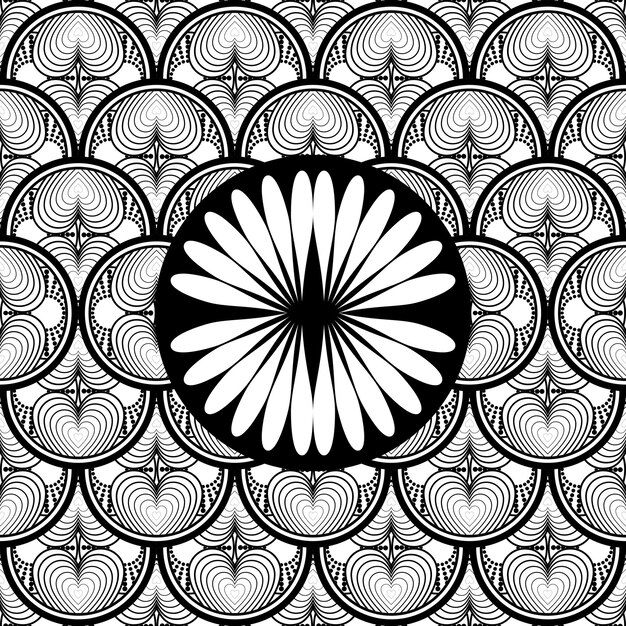 Ilustrasi latar belakang bertekstur pola seamless abstrak