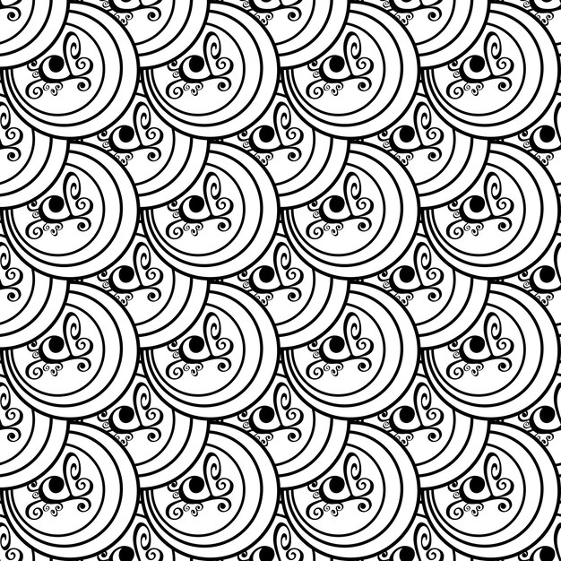 Ilustrasi latar belakang bertekstur pola seamless abstrak