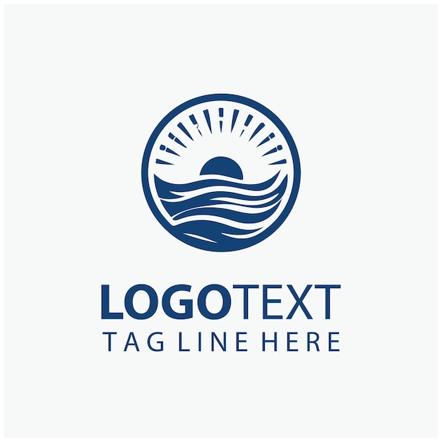 Ilustrasi Logo Lautan