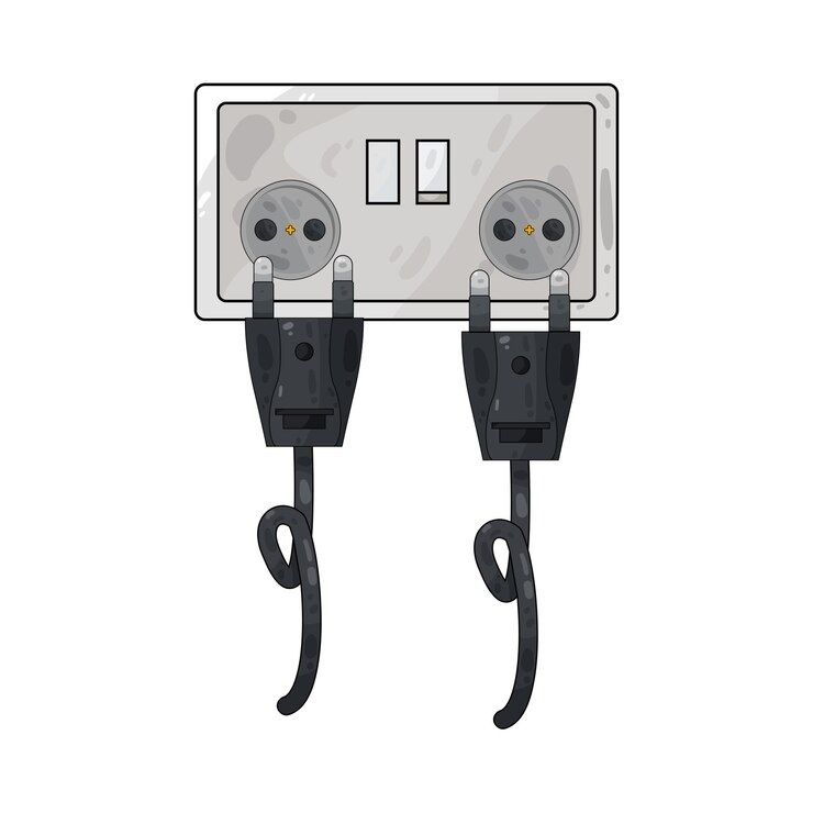 Vector ilustrasi plug