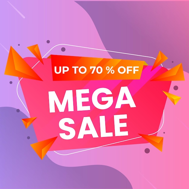 Ilustrasi vektor banner super sale desain templat banner super sale Banner Penawaran Khusus