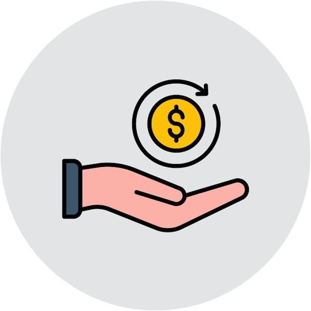 Ilustrasi Vektor Cashback