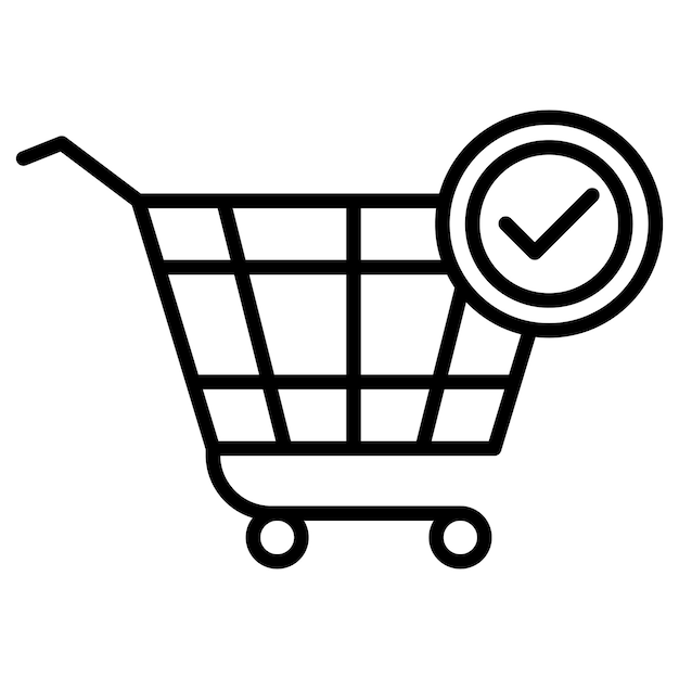 Ilustrasi Vektor Checkout