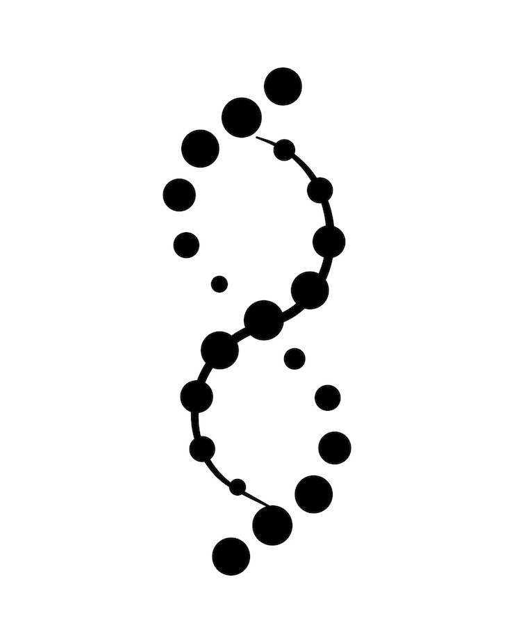 Vector ilustrasi vektor dna
