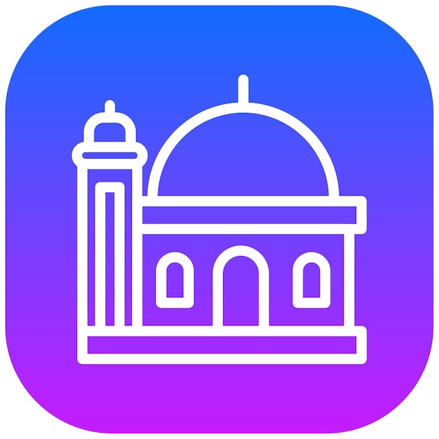 Ilustrasi Vektor Masjid