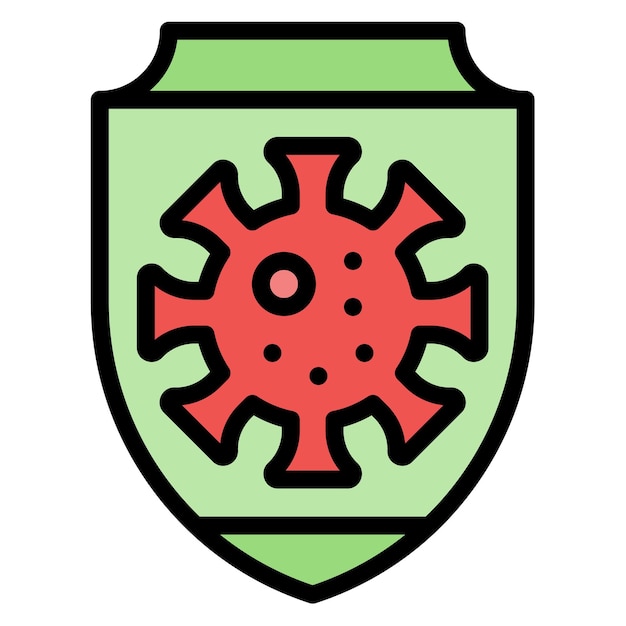 Immune Response icon vector image Can be used for Infectious Diseases