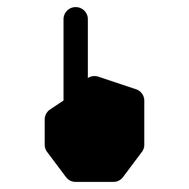 index finger cursor icon hand pointer icon