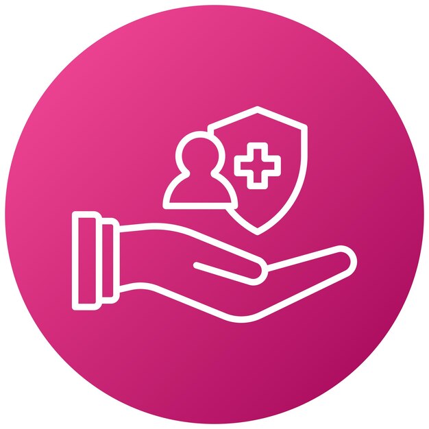 Individual Insurance Icon Style