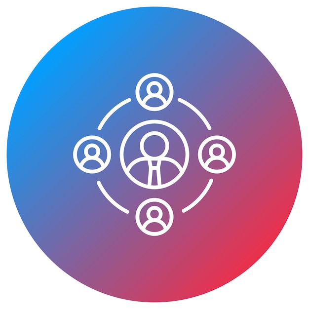 Influencer icon vector image Can be used for Internet Marketing Service