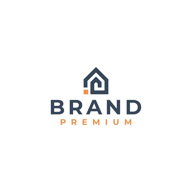 initial letter A logo modern real estate modern
