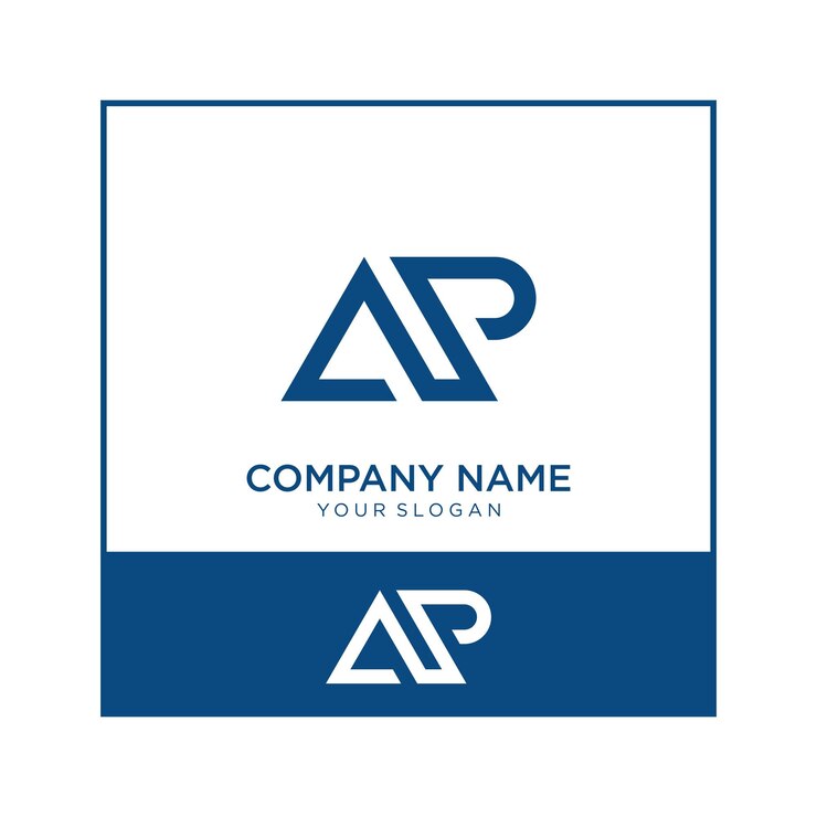 Vector initial letter design template