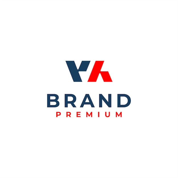 INITIAL LETTER MONOGRAM VA AV LOGO DESIGN