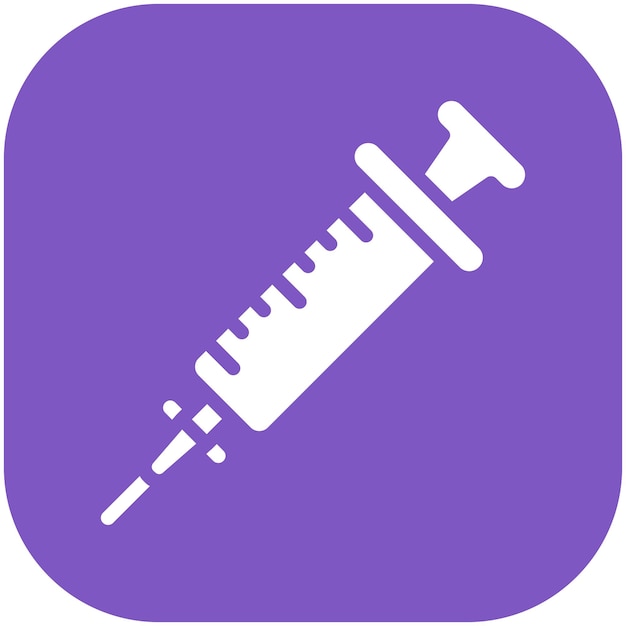 Injections vector icon illustration of Health Checkup iconset