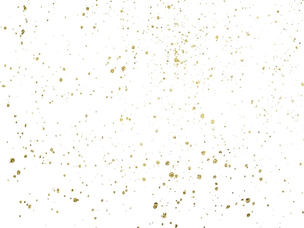 Ink golden blots grunge urban background texture vector dust overlay distress grain gold paint
