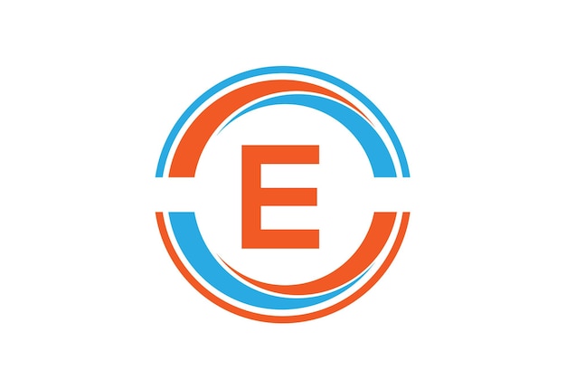 Intel E monogram with a circle