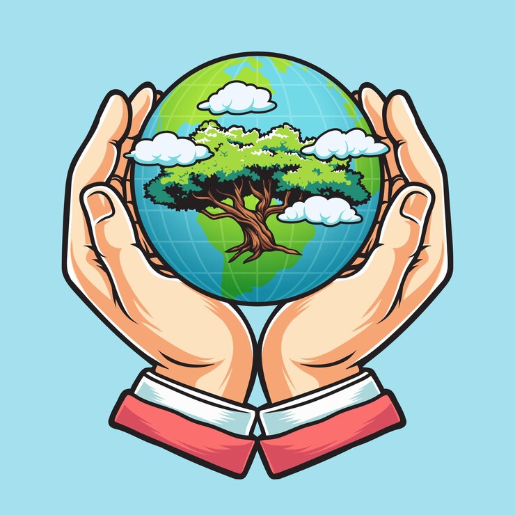 Vector international day of clean energy