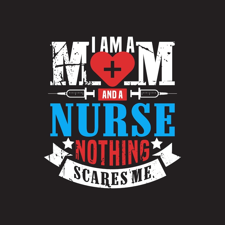 Vector international nurse day typographic quotes design vector