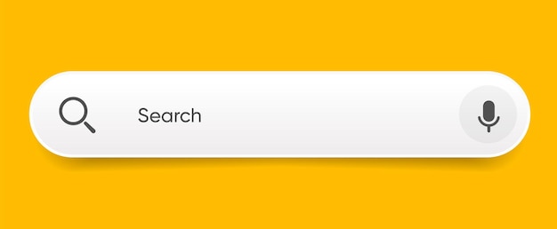 internet browser search engine search bar for ui mobile app search address and navigation bar
