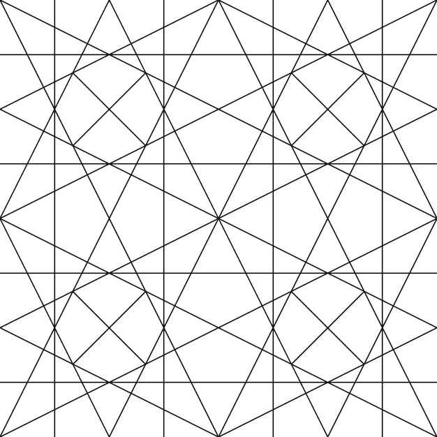 Intersecting Lines Geometric Seamless Pattern Texture