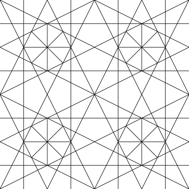 Intersecting Lines Geometric Seamless Pattern Texture