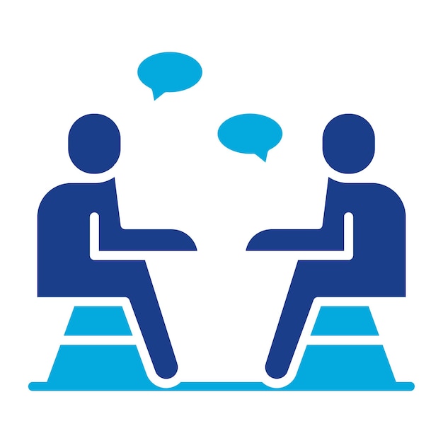 Interview Flat Illustration