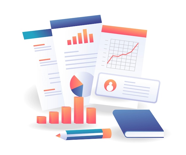 Investment business data analysis sheet