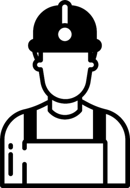 Investor glyph and line vector illustration