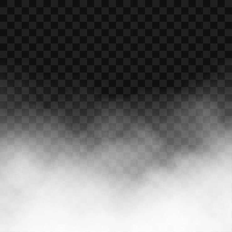 Vector isolated fog smoke cloud background design