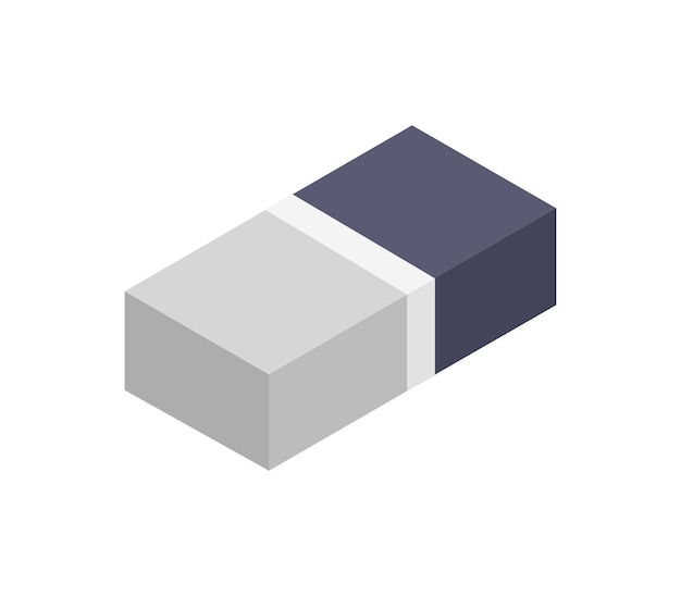 Isometric eraser