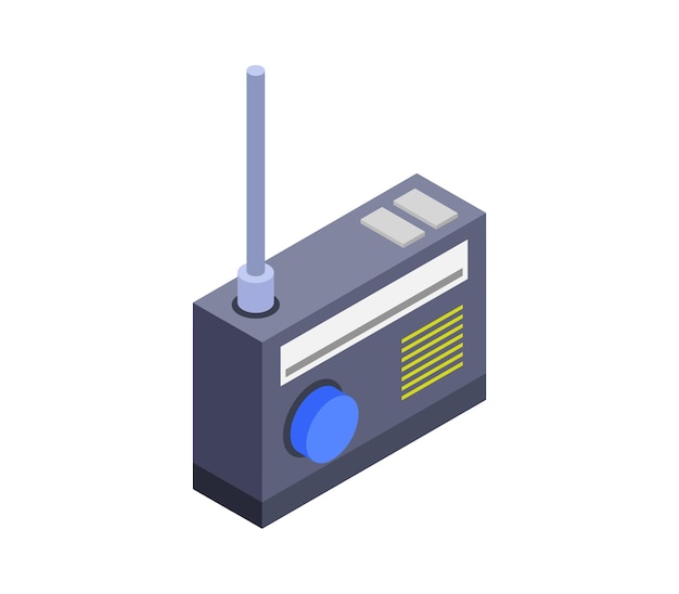 Isometric radio