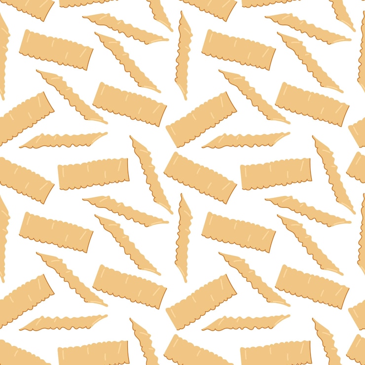 Vector italian pasta pattern flat wide lasagne kitchen themes for decoration on culinary themes inspired